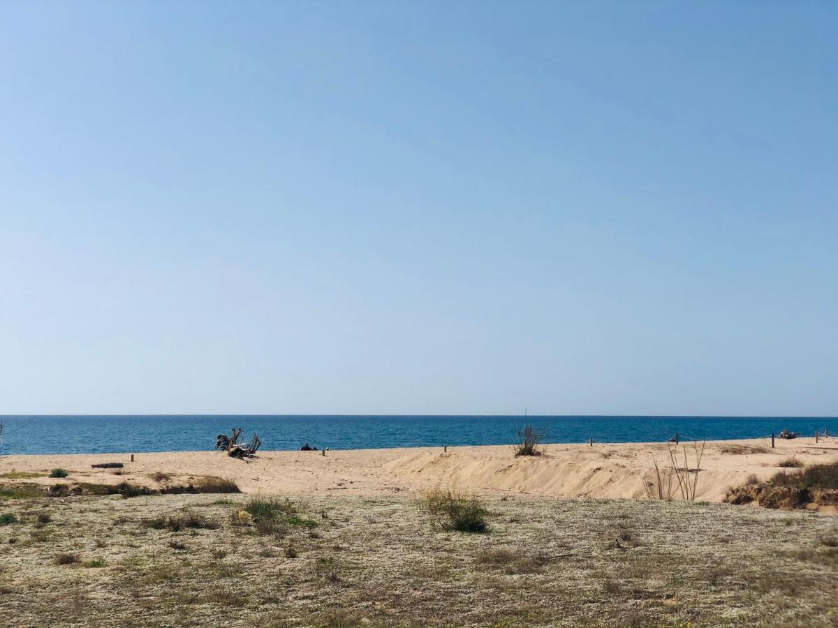 Apartamento Con Terraza Y Piscina En Malgrat De Mar Bagian luar foto