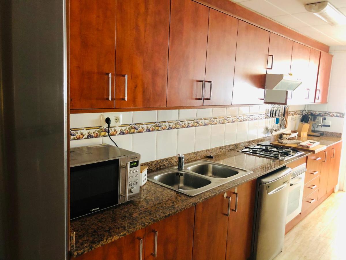 Apartamento Con Terraza Y Piscina En Malgrat De Mar Bagian luar foto
